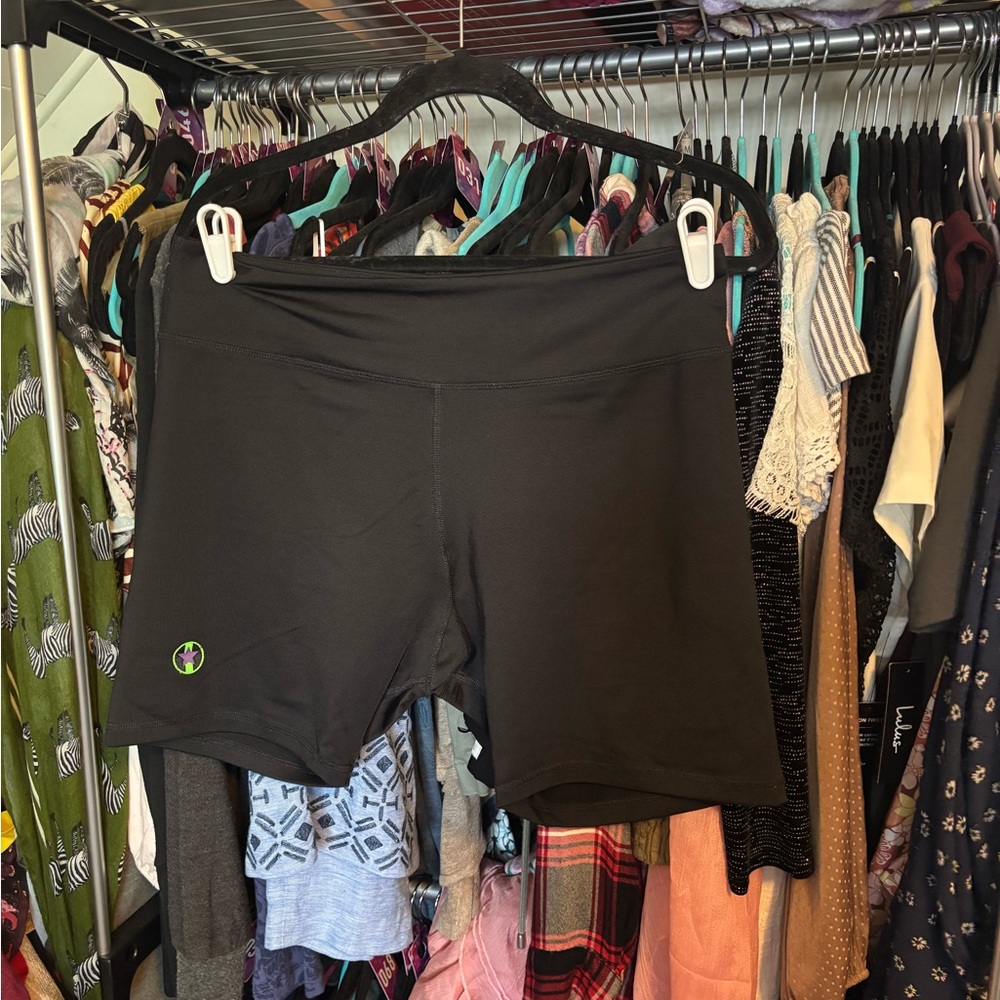 Athletic Black Performance Shorts - image 1